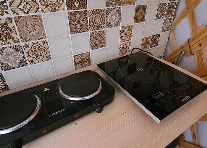 Lüks kamp alanı Jurtarelax *